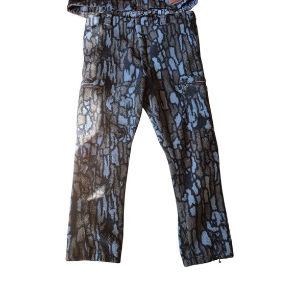 Remington VTG Fleece Moss Oak Camo 2pc Suit Polar Plus Insulated Outdoor Suit XL - Picture 3 of 12